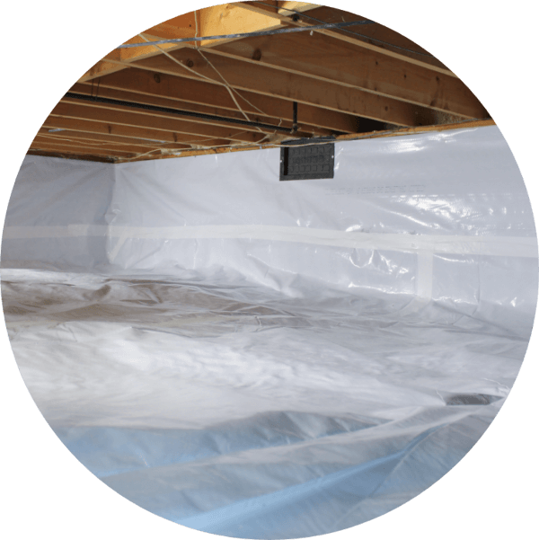 Encapsulated Crawl Space | WhiteCap Crawl Space Encapsulation